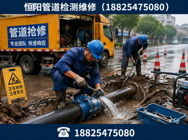 博罗县管道维修展示图